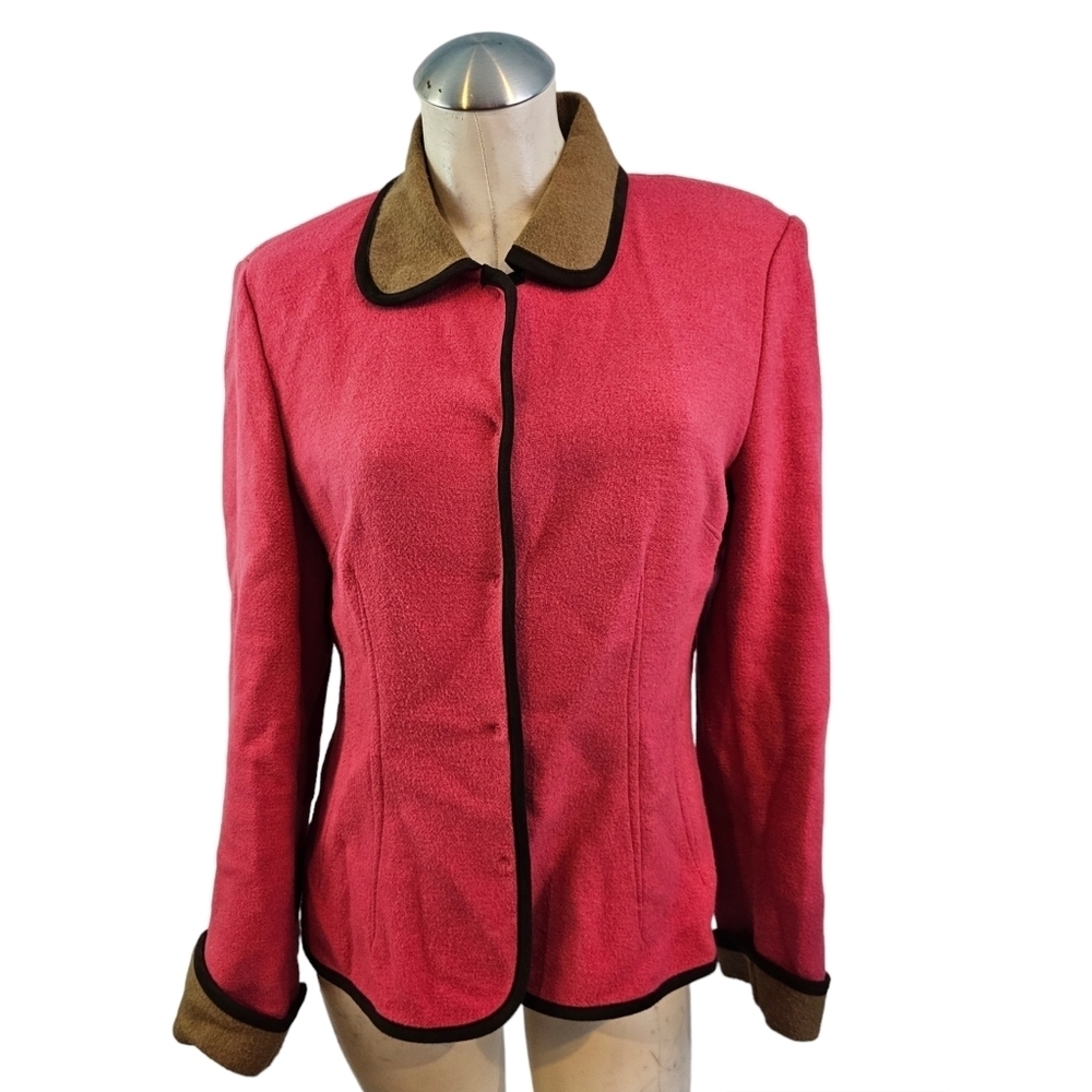 3/$25 Evan Picone Size 10 Colorblock Blazer Jacket
